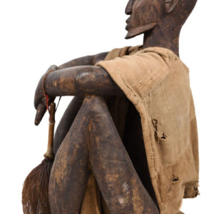 Seated Figure - Wood - West Africa