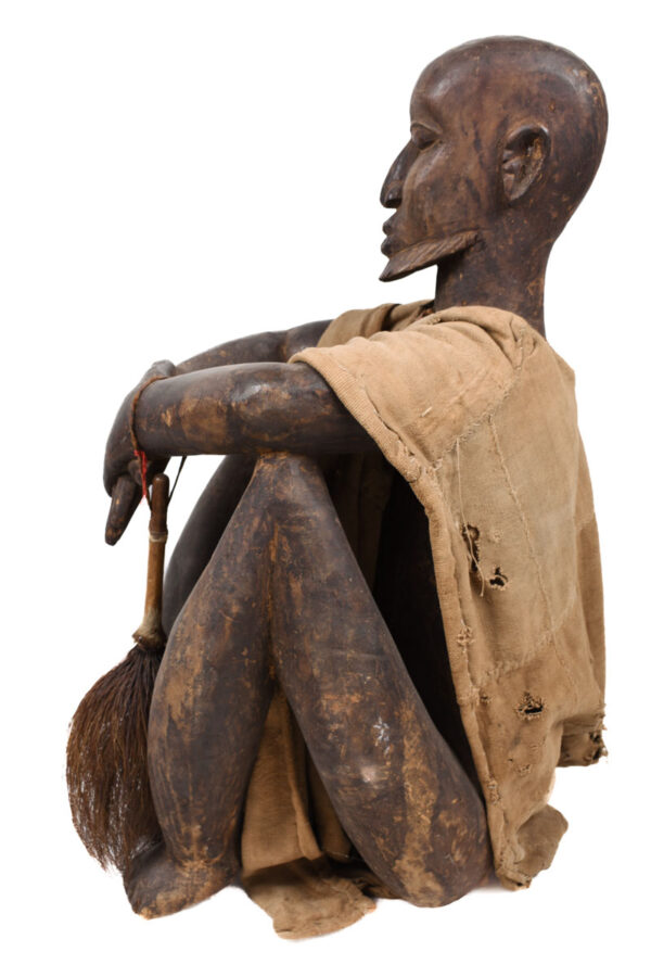 Seated Figure - Wood - West Africa