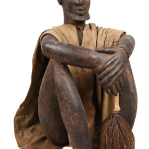 Seated Figure - Wood - West Africa