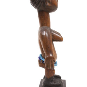 Venavi figure - Wood, Beads - Adan Ewe - Togo