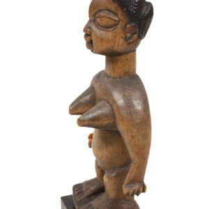 Venavi figure - Wood, Beads - Ewe - Togo