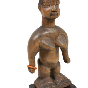 Venavi figure - Wood, Beads - Ewe - Togo