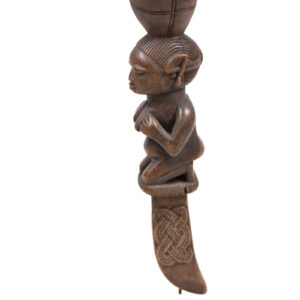Pointer - Wood - Ifa Oracle - Yoruba - Nigeria - Schädler certificate
