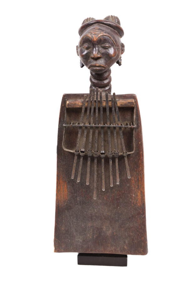 Lemellophone - Wood, Metal - Sanza - Chokwe - DR Congo
