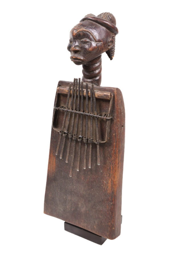 Lemellophone - Wood, Metal - Sanza - Chokwe - DR Congo