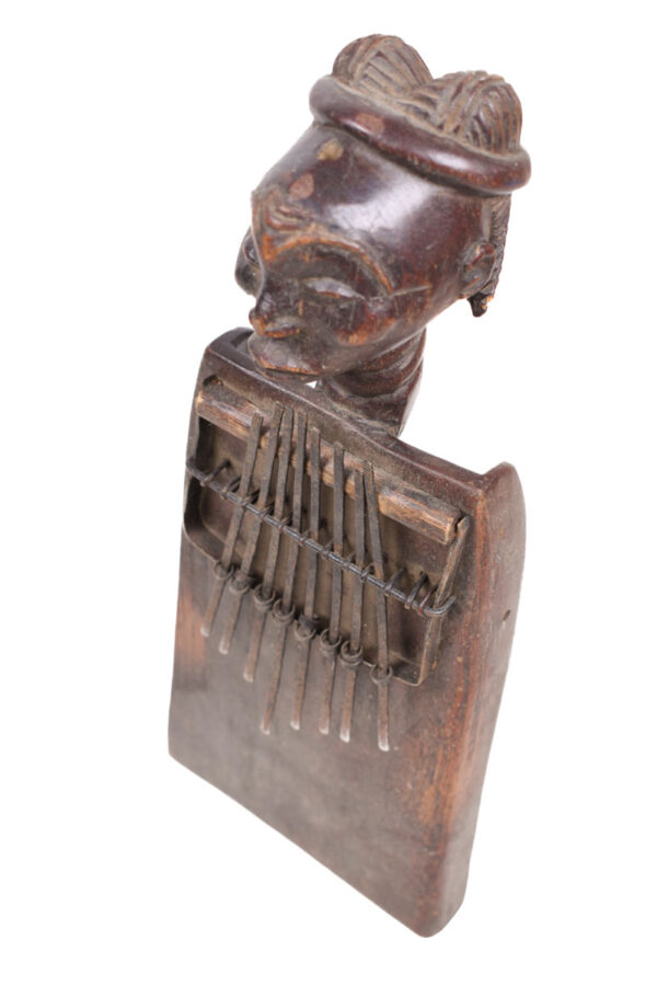 Lemellophone - Wood, Metal - Sanza - Chokwe - DR Congo