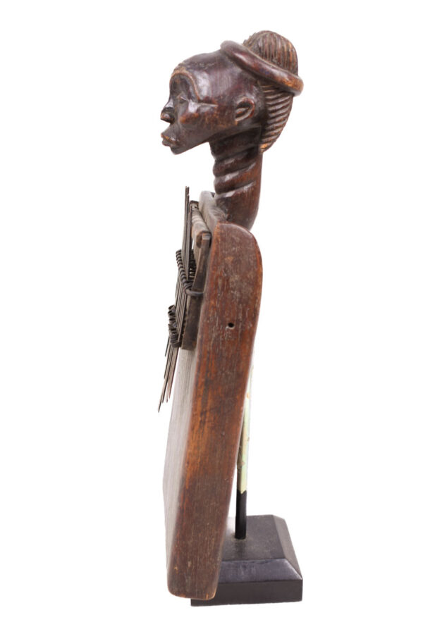 Lemellophone - Wood, Metal - Sanza - Chokwe - DR Congo