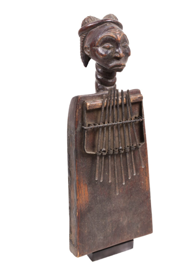 Lemellophone - Wood, Metal - Sanza - Chokwe - DR Congo