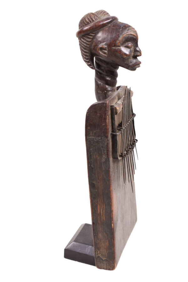 Lemellophone - Wood, Metal - Sanza - Chokwe - DR Congo