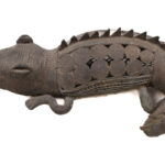 Crocodile - Bronze - Baule - Ivory Coast