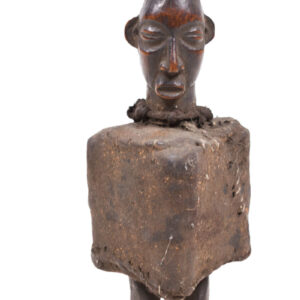 Fetish figure - Wood - Buti - Suku - Congo DRCDogon figures are predominantly associated with the ancestor cult. They are carved either for personal or family use or,