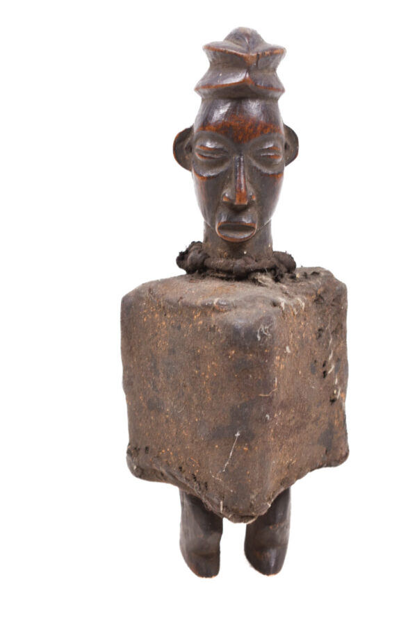 Fetish figure - Wood - Buti - Suku - Congo DRCDogon figures are predominantly associated with the ancestor cult. They are carved either for personal or family use or,