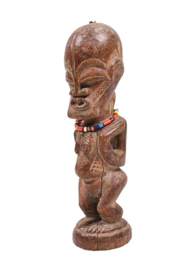 Power Figure - Wood, Beads - Songye - Congo