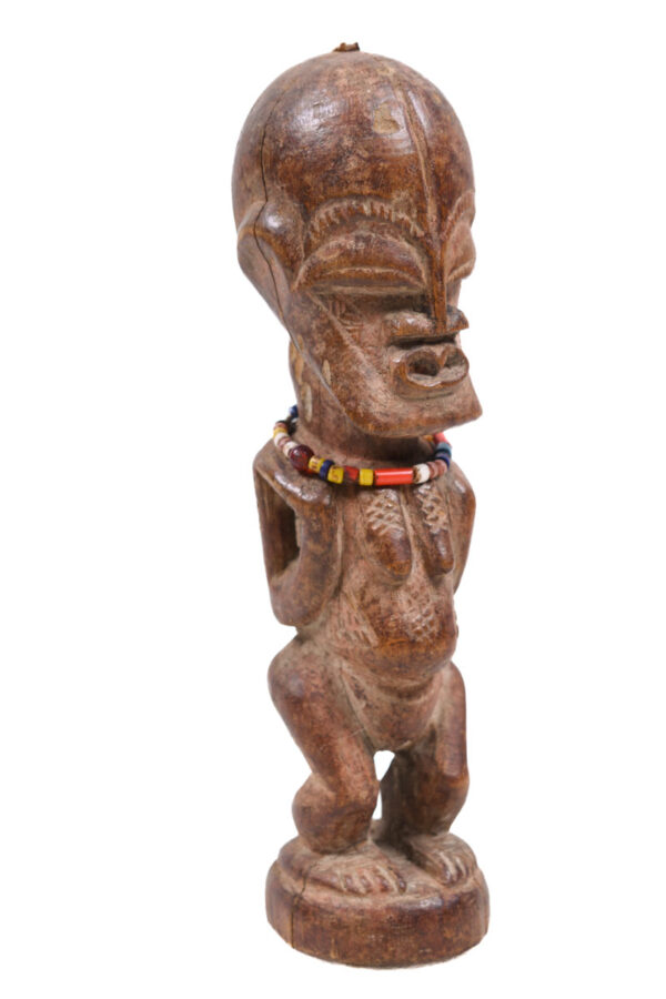 Power Figure - Wood, Beads - Songye - Congo