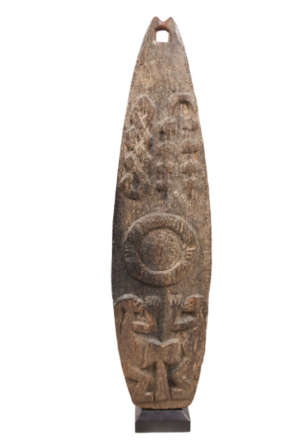 Bullroarer / Board - Wood - Yoruba - Nigeria
