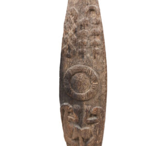 Bullroarer / Board - Wood - Yoruba - Nigeria