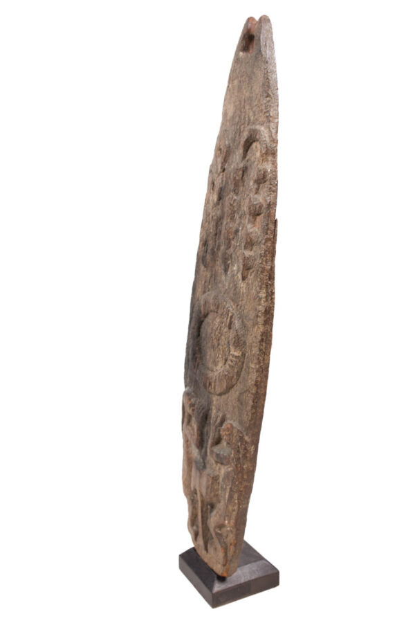 Bullroarer / Board - Wood - Yoruba - Nigeria