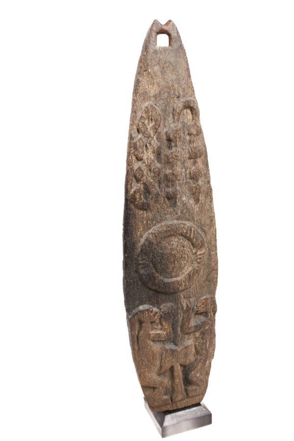 Bullroarer / Board - Wood - Yoruba - Nigeria