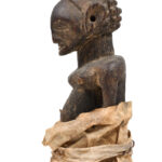 Ancestor figure - Wood - Kusu - DR Congo