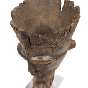 Anthropomorphic Cup - Wood - Kuba - Congo
