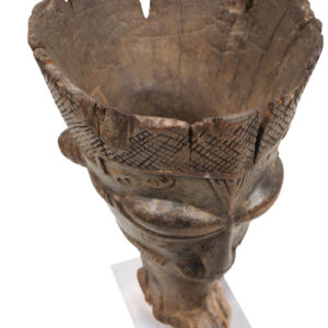 Anthropomorphic Cup - Wood - Kuba - Congo