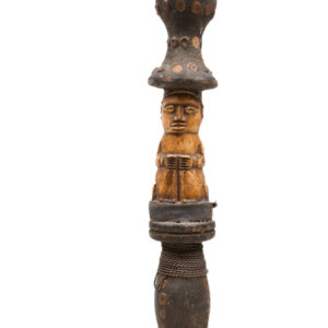 Power Stick / Scepter - Wood, Bone - Lega - Congo