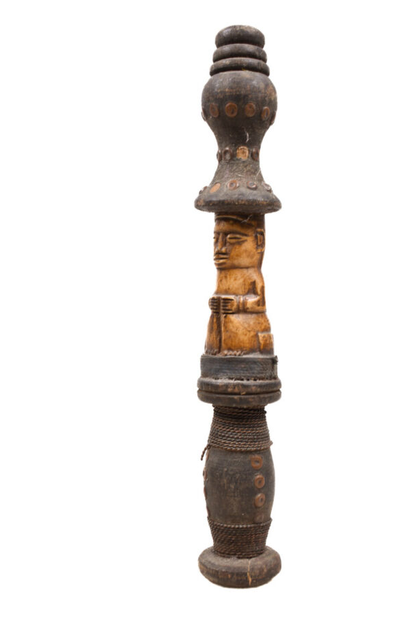 Power Stick / Scepter - Wood, Bone - Lega - Congo