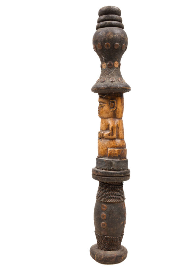 Power Stick / Scepter - Wood, Bone - Lega - Congo