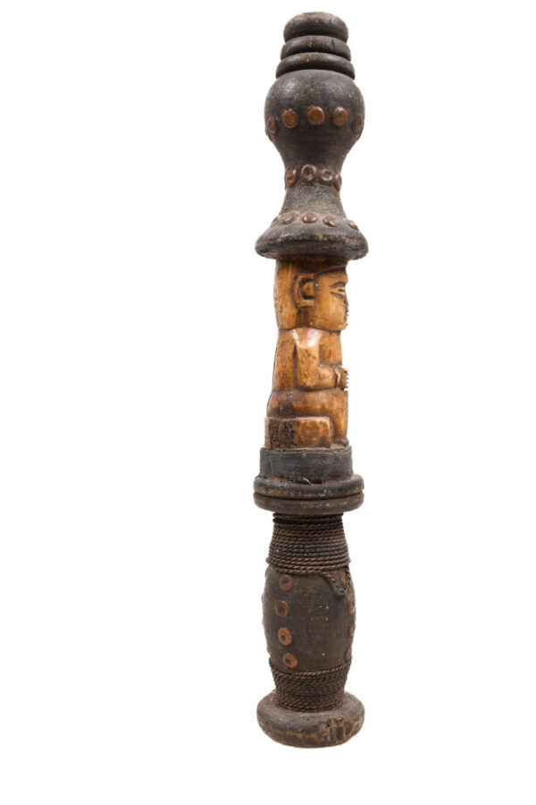 Power Stick / Scepter - Wood, Bone - Lega - Congo
