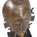 Mask - Bronze -Kpeliye - Senufo - Ivory Coast