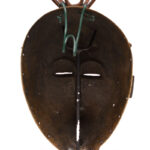 Mask - Bronze -Kpeliye - Senufo - Ivory Coast