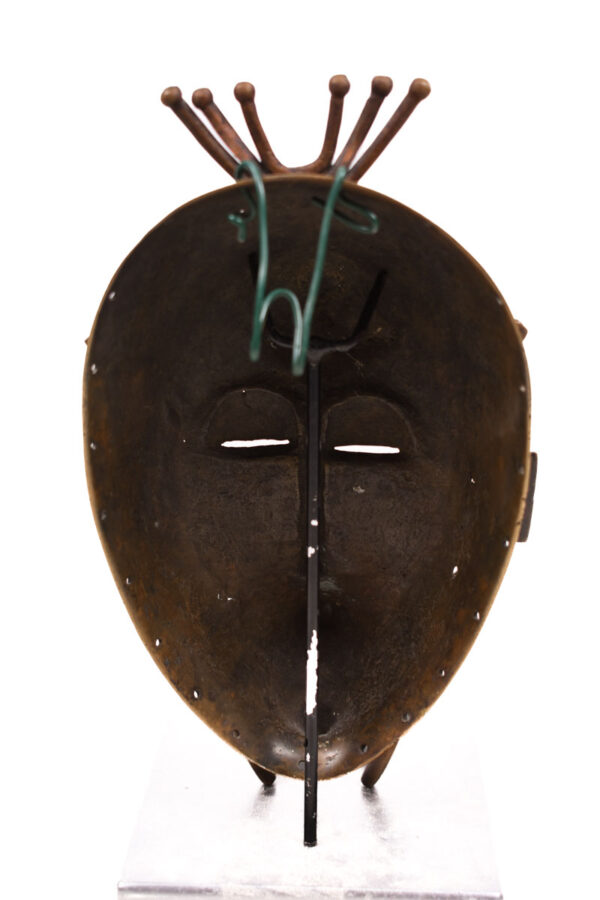 Mask - Bronze -Kpeliye - Senufo - Ivory Coast
