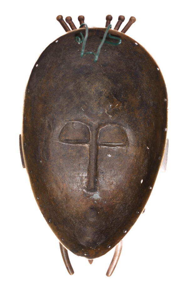 Mask - Bronze -Kpeliye - Senufo - Ivory Coast