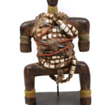 Fertility Doll - Wood, Beads - Namji - Cameroon