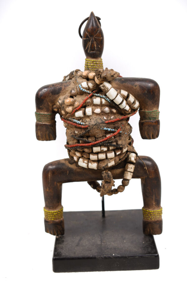 Fertility Doll - Wood, Beads - Namji - Cameroon