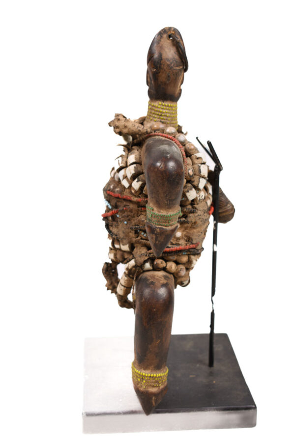 Fertility Doll - Wood, Beads - Namji - Cameroon
