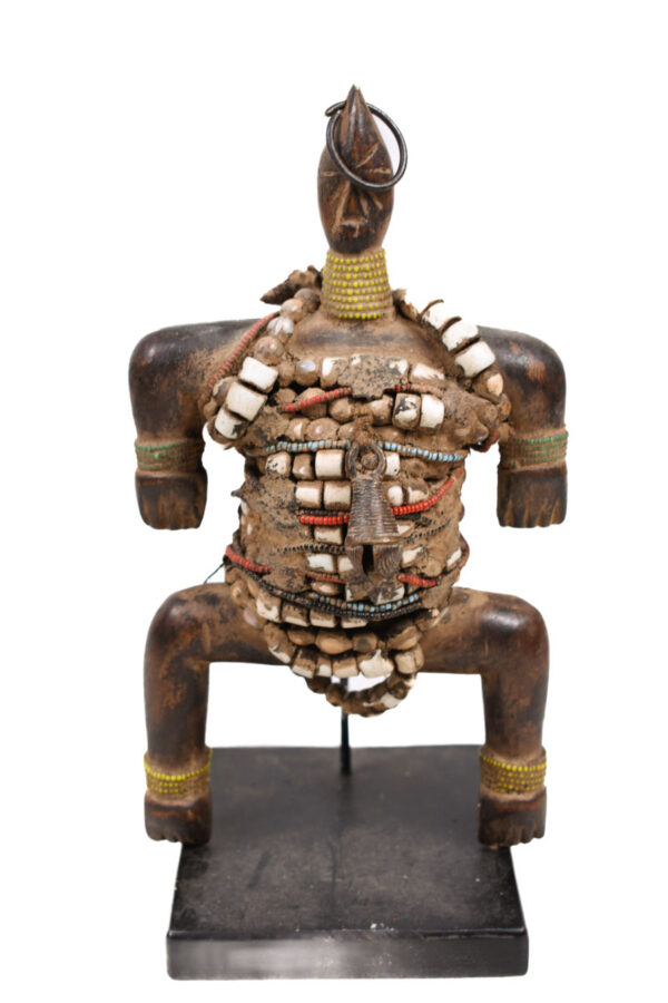 Fertility Doll - Wood, Beads - Namji - Cameroon