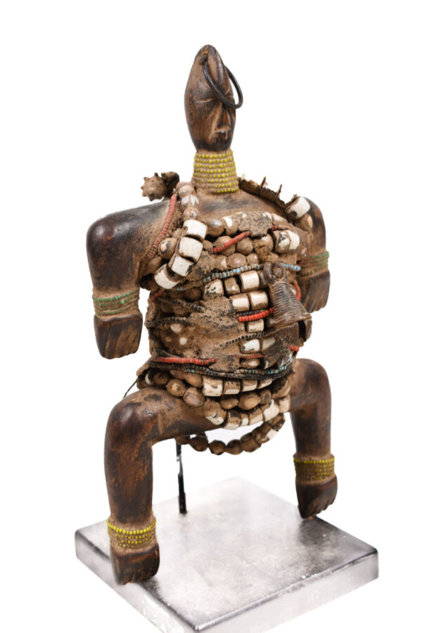 Fertility Doll - Wood, Beads - Namji - Cameroon