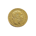 Hungary 20 Francs / 8 Forint 1884 Franz Joseph I