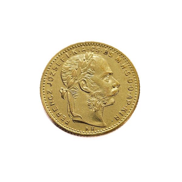 Hungary 20 Francs / 8 Forint 1884 Franz Joseph I