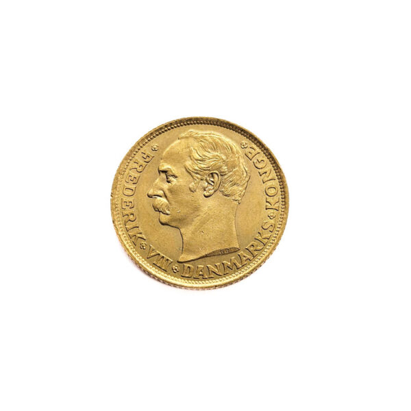 Denmark 10 Kroner 1908 Frederik VIII