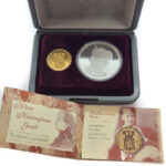 Nederland 10 Gulden 1897 Wilhelmina - Gold + Silver