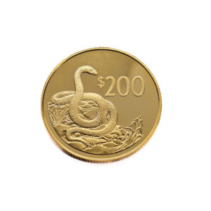 Fiji 200 Dollars 1986 Snake, Elizabeth II