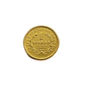 USA 1 Dollar 1853 Liberty Head - Gold Very Fine