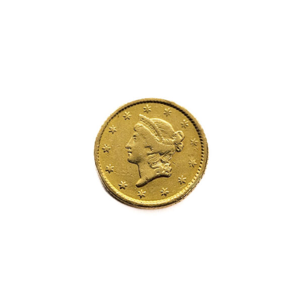 USA 1 Dollar 1853 Liberty Head - Gold Very Fine