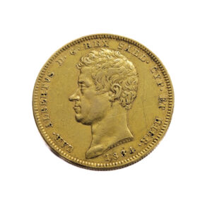 Italy, Sardinia 100 Lire 1834 P Carlo Alberto