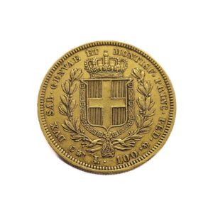 Italy, Sardinia 100 Lire 1834 P Carlo Alberto