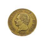 Italy, Sardinia 80 Lire 1825P Carlo Felice