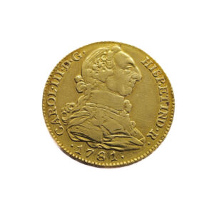 Spain 4 Escudos 1781-M PJ Charles III