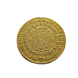 Spain 4 Escudos 1781-M PJ Charles III